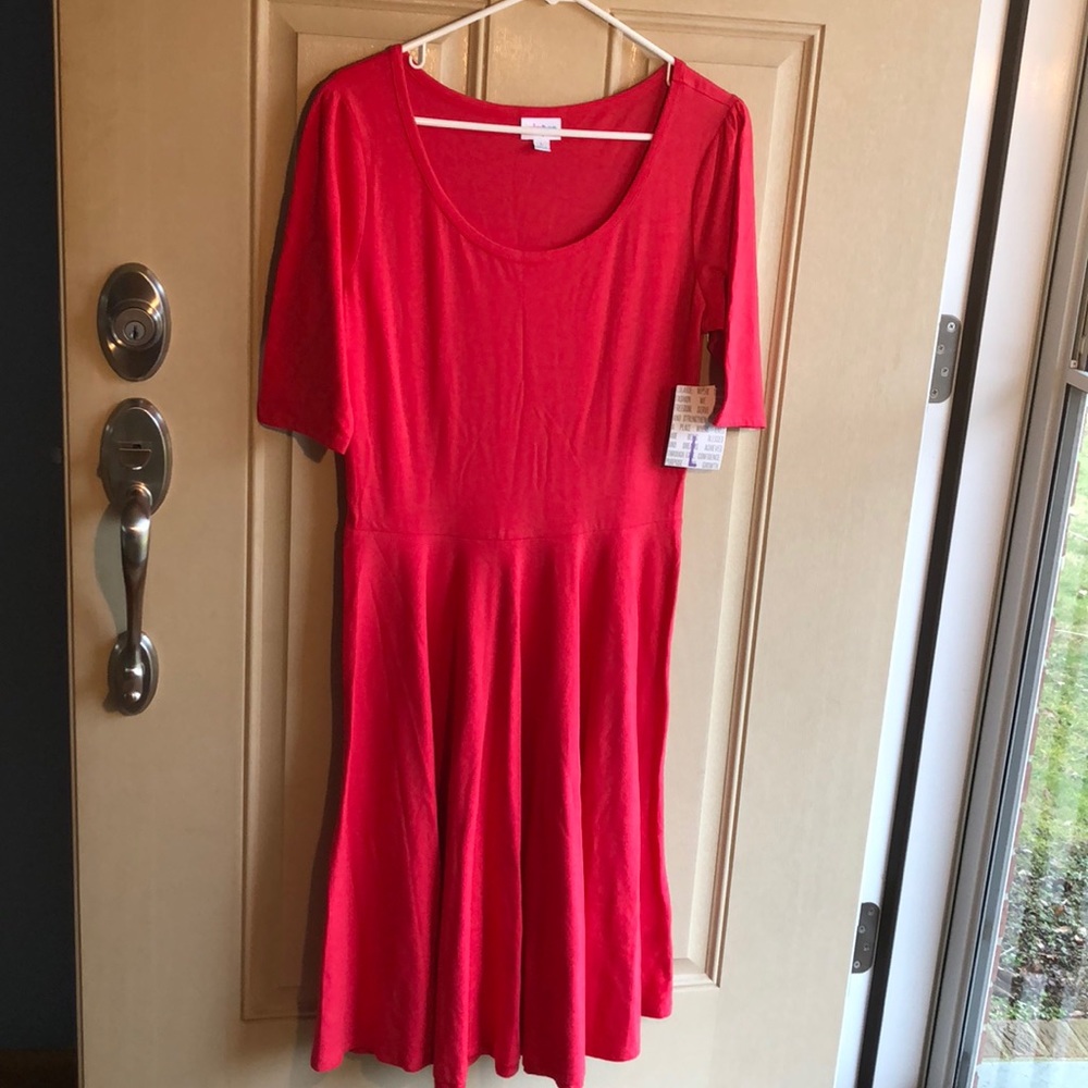 LuLa Roe Dress, Nicole, NWT sz L